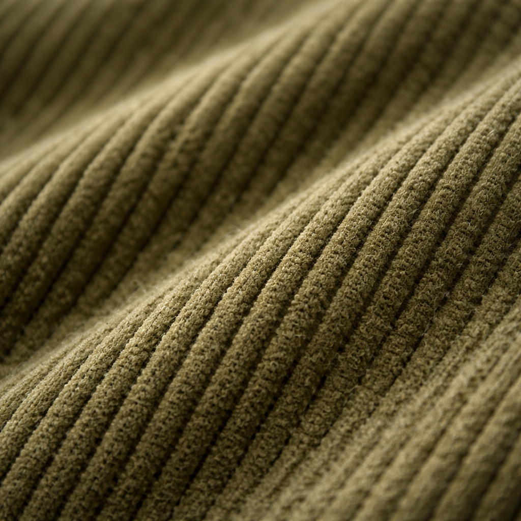 Corduroy Cushion Cover – Natural Texture (45×45 cm)